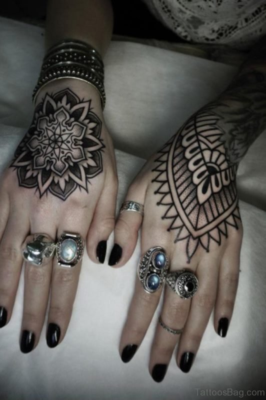 Impressive Geometric Tattoo