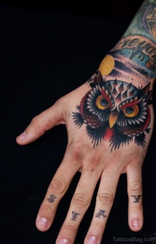 Impressive Owl Tattoo 