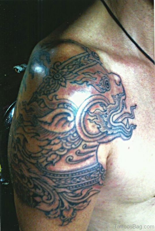 Kon Phangan Tattoo On Shoulder