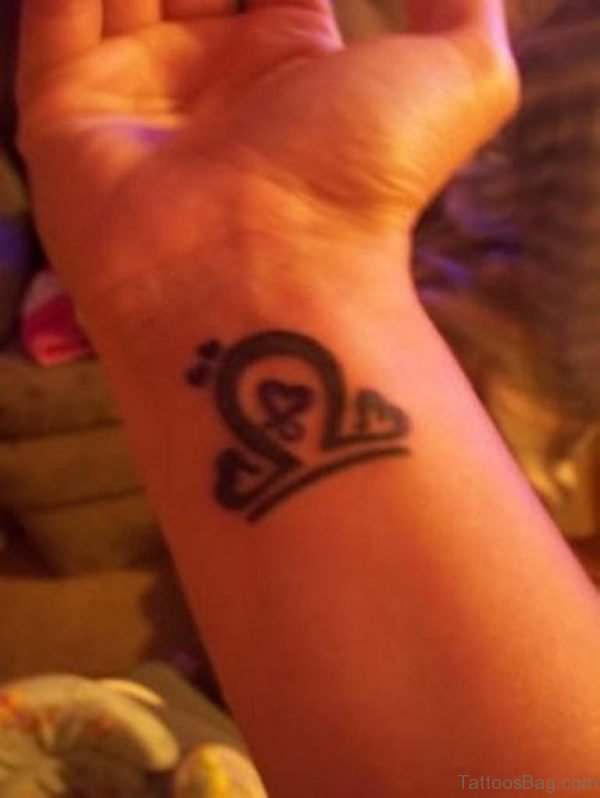Libra Tattoo On Wrist 
