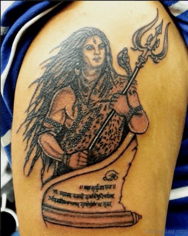 Lord Shiva Tattoo Design