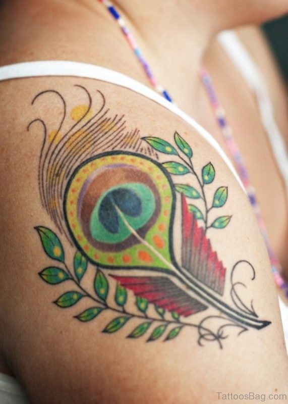 Lovely Feather Tattoo 