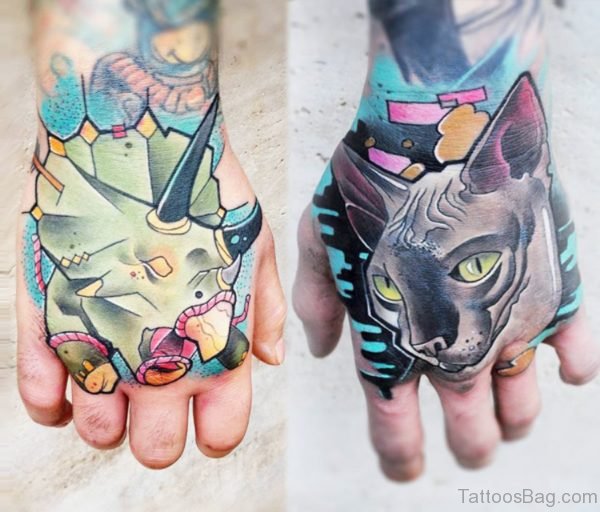 Magnificent Cat Tattoo