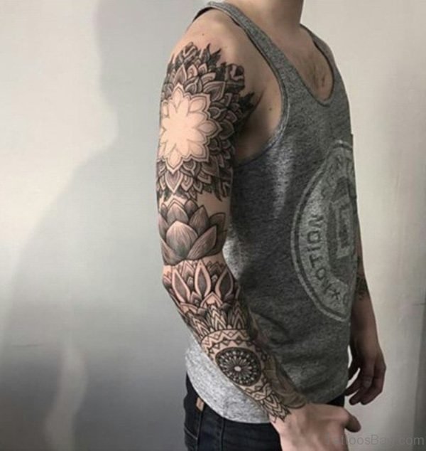 Mandala Full Sleeve Tattoo 