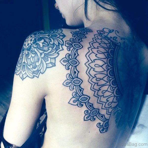 Mandala Tattoo On Shoulder 1