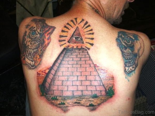 Masonic Tattoo On Back