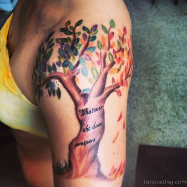 Mind Blowing Tree Tattoo 