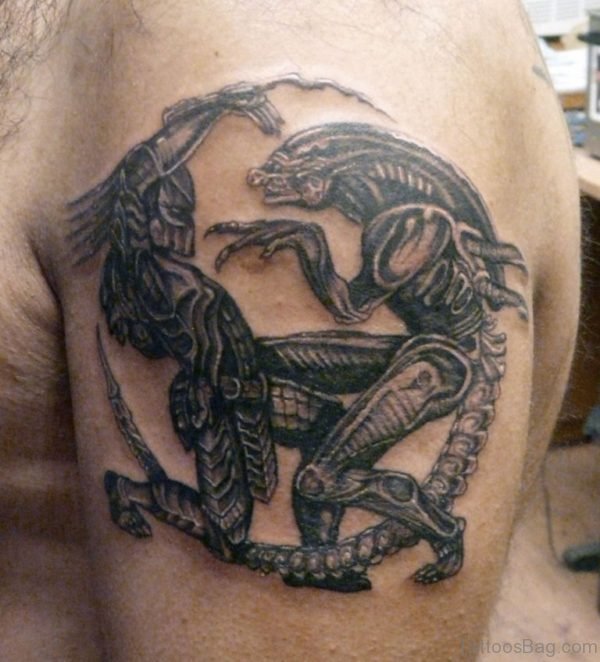 Nice Alien Tattoo