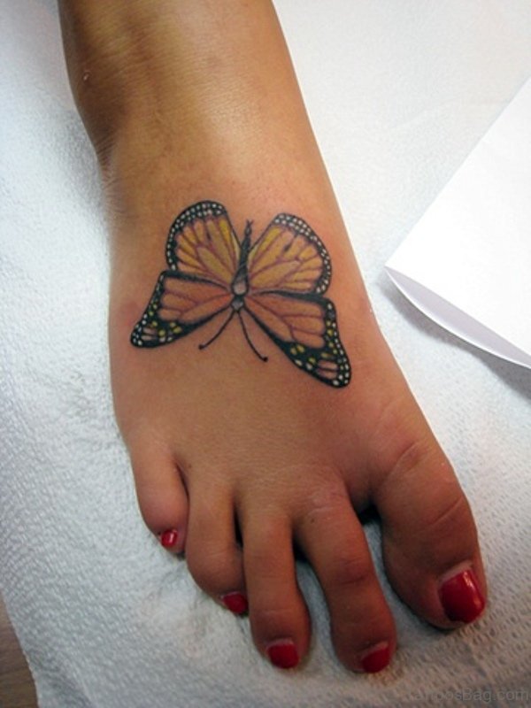 Nice Butterfly Design Ttatoo