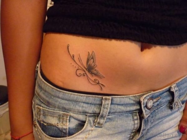 Nice Butterfly Tattoo 