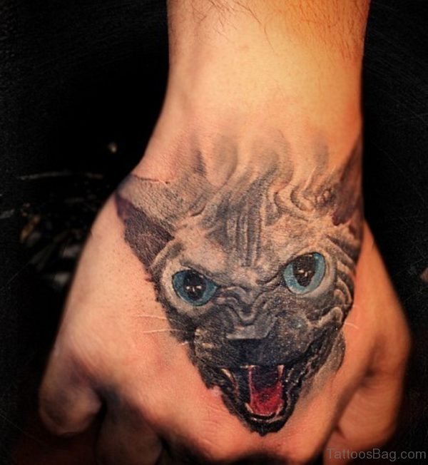 Nice Cat Tattoo 