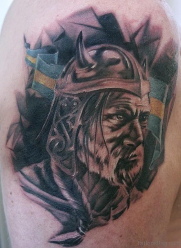 Nice Viking Nordic Tattoo