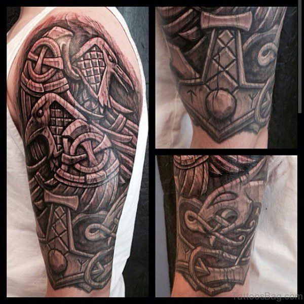 Nordic Shoulder Tattoo