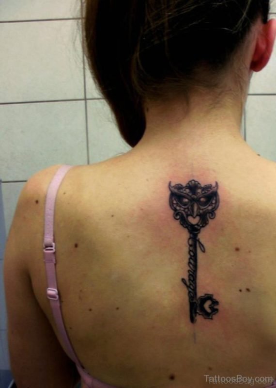 Owl Key Tattoo