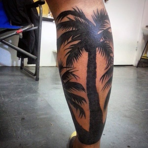 Palm Tree Tattoo 