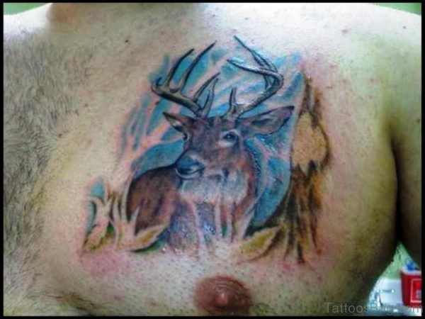 Pretty Buck Tattoo On Chest