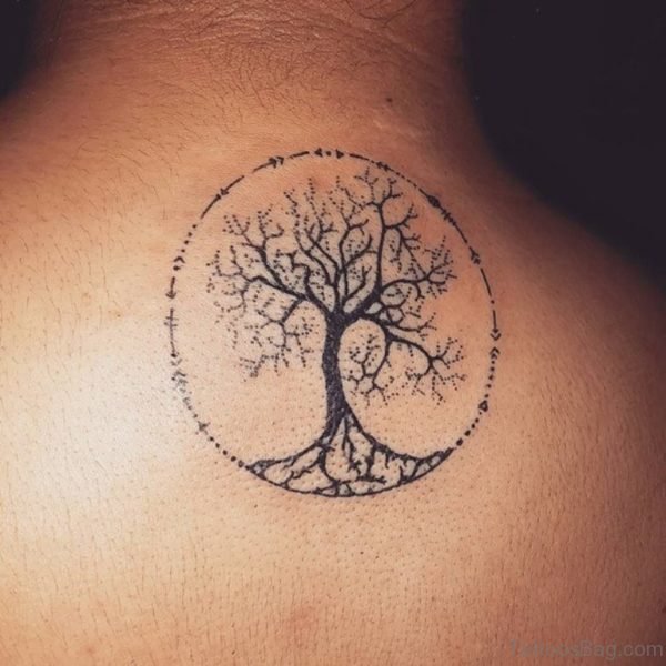 Pretty Celtic Tree Tattoo