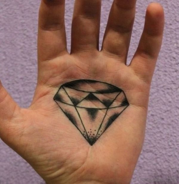 Pretty Diamond Tattoo