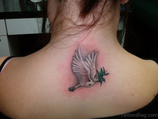 Pretty Dove Tattoo