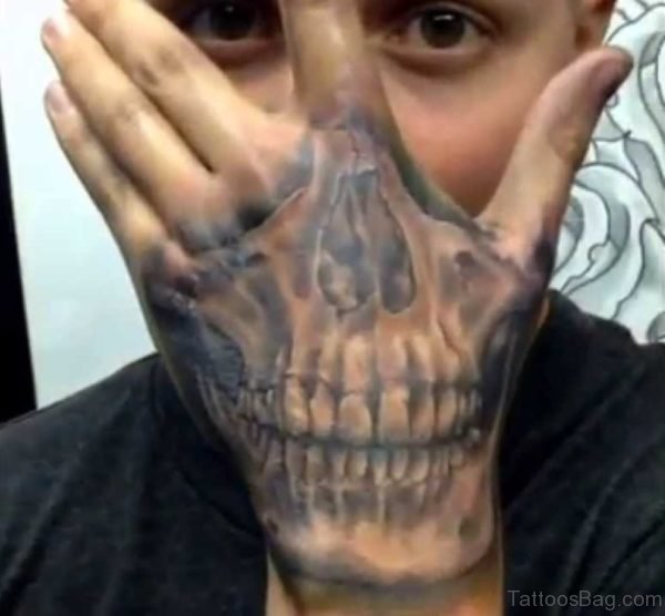 Pretty Skull Tattoo