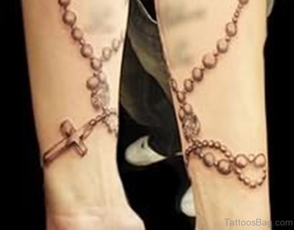 Rosary Beads Tattoo 