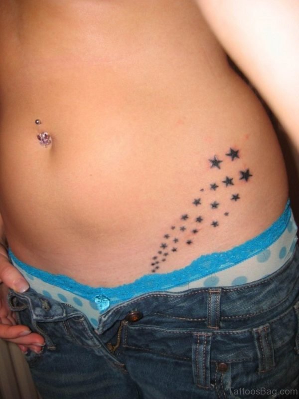 Small Sexy Star Tattoo Design