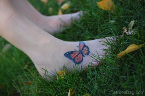 Speachless Butterfly Tattoo