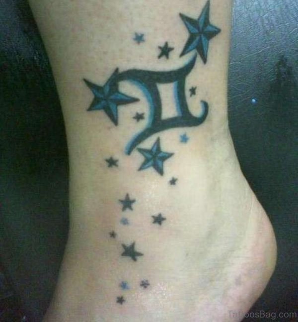 Star And Gemini Tattoo