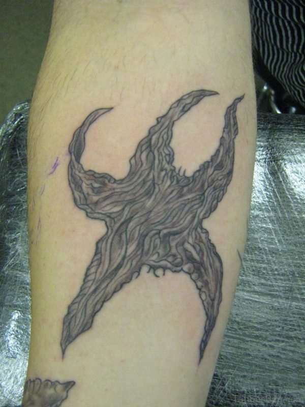 Starfish Tattoo Design On Arm