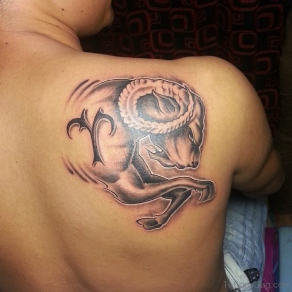 Stunning Aries Tattoo