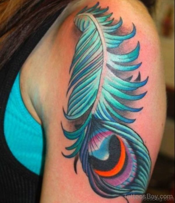 Stunning Feather Tattoo 
