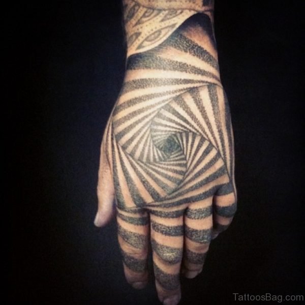 Stunning Geometric Tattoo design