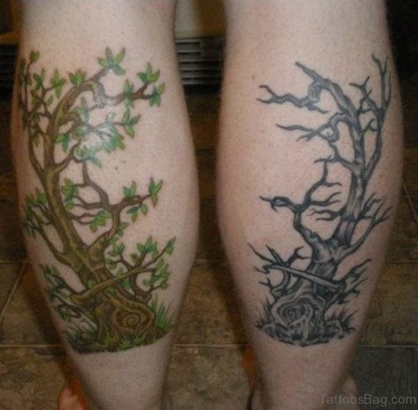 Stunning Tree Tattoo Design