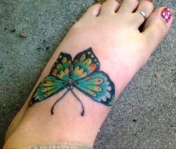 Stylish Butterfly Tattoo 1