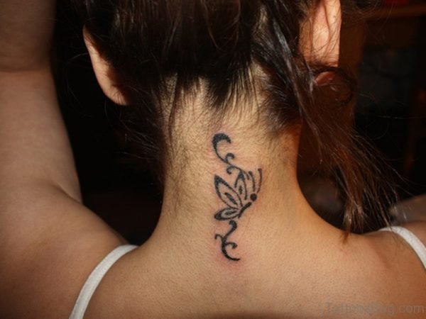 Stylish Butterfly Tattoo 2