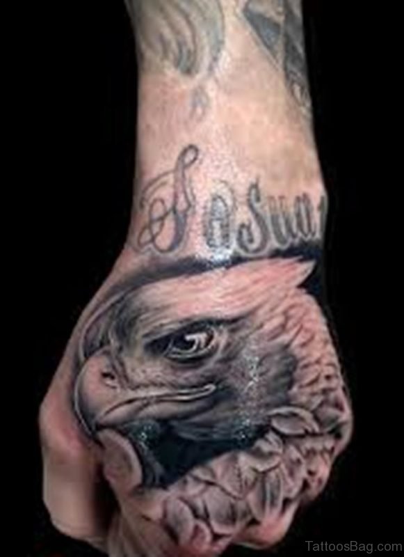 Stylish Eagle Tattoo