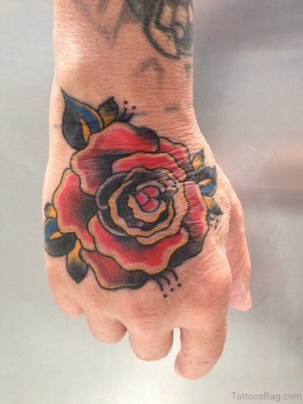 Stylish Flower Tattoo