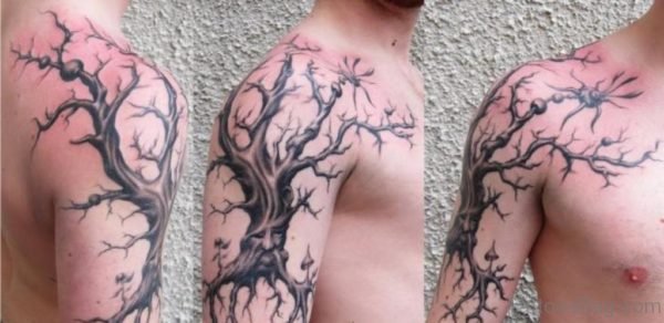 Stylish Tree Tattoo 