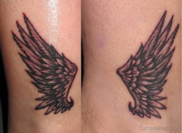 Stylish Wings Tattoo 
