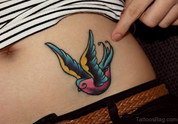 Sweet Swallow Tattoo