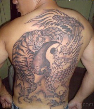 Tiger And Dragon Tattoo