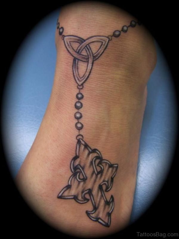 Traditional Rosary Tattoo