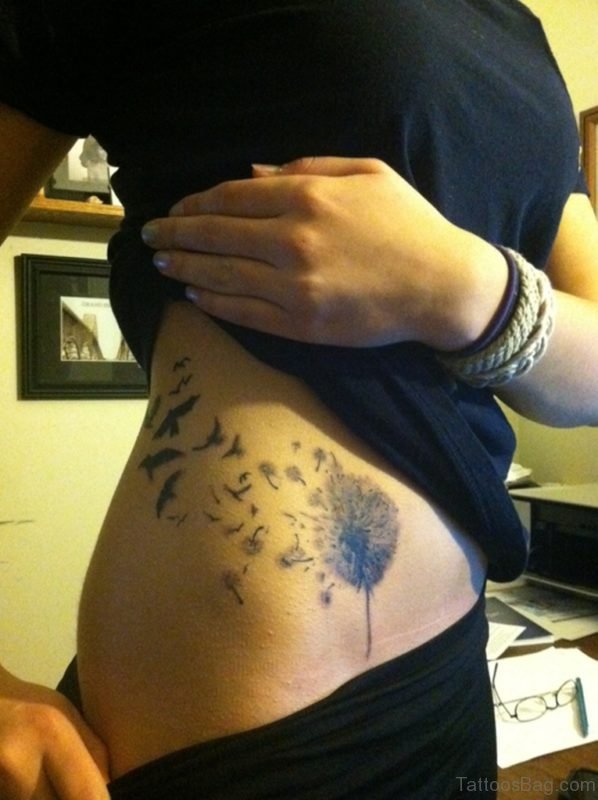 Tree And Bird Tattoo Design