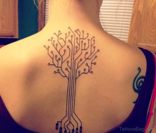 Tree Tattoo On Back