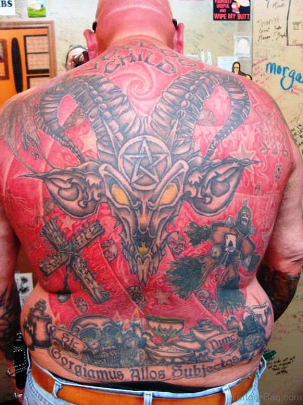Tremendous Tattoo On Back