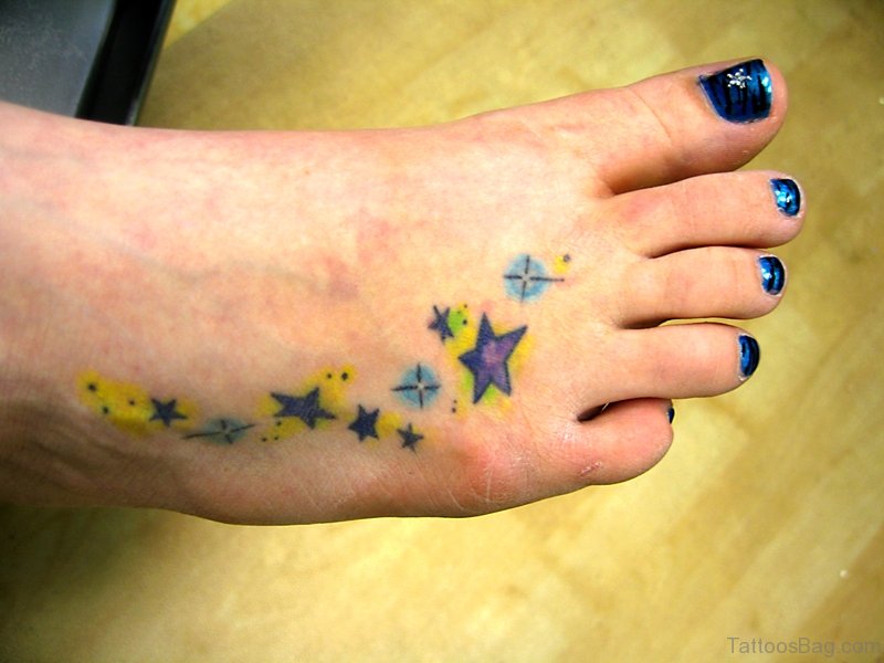 Sparkling Stars Tattoo Designs - wide 8