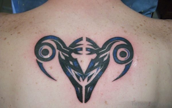 Tribal Aries Tattoo