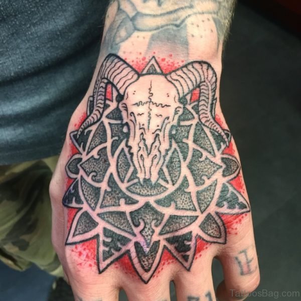 Ultimate Tribal Mandala Tattoo For Hand
