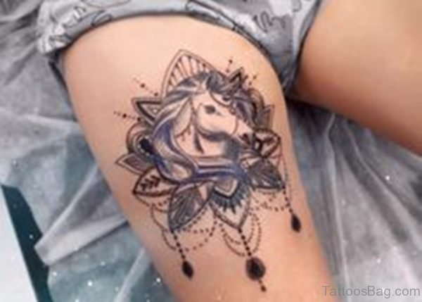 Unicorn Tattoo Design