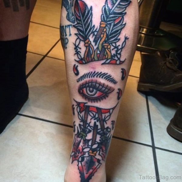 Unique Eye Tattoo 
